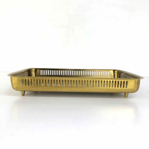 Brass Footed Tray