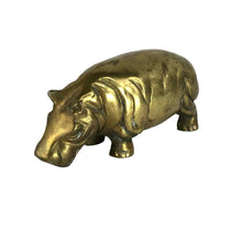 Load image into Gallery viewer, Brass Hippo