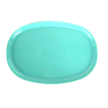 Load image into Gallery viewer, Aqua Melamine Serving Tray