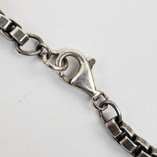 Load image into Gallery viewer, Sterling Silver Box Chain Bracelet