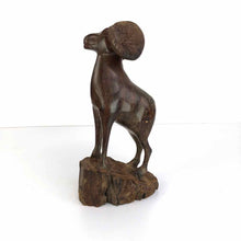 Load image into Gallery viewer, Ironwood Ram Sculpture