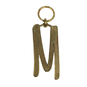 Letter M Keychain