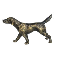 Load image into Gallery viewer, Antique Brass Hunting Dog