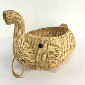 Woven Elephant Basket