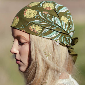 Adele Flowers Bandana Scarf