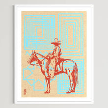 Load image into Gallery viewer, Electric West Cowboy Horse Print