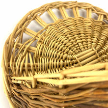 Load image into Gallery viewer, Wall Pocket Wicker Basket
