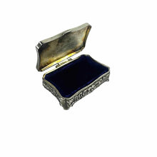 Load image into Gallery viewer, Silver Jewelry Box