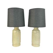 Load image into Gallery viewer, Ivory Ceramic Lamps