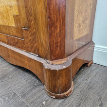Load image into Gallery viewer, Antique Wood &amp; Marble Console