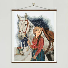 Load image into Gallery viewer, Signs in the Stars Cowgirl Print