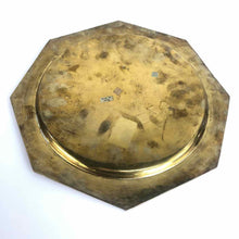 Load image into Gallery viewer, Octagonal Brass Tray