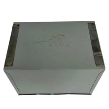 Load image into Gallery viewer, Gray Metal Bin