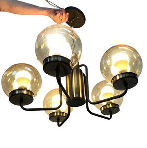 Modern Globe Chandelier