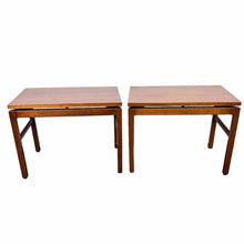 Load image into Gallery viewer, Modern Walnut End Tables