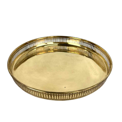 Round Brass Tray