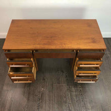 Load image into Gallery viewer, Mid-Century Walnut Desk