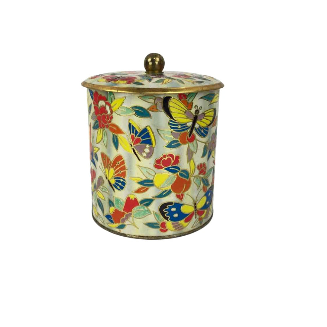 Butterfly Canister Tin