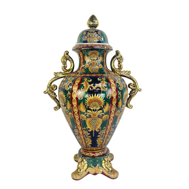 Ornate Porcelain Urn