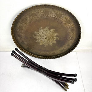 Brass Tray Coffee Table