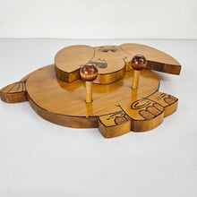 Load image into Gallery viewer, Wooden 1970s Elephant Wall Hook