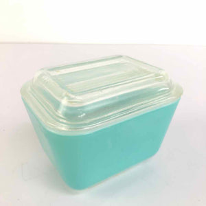 Small Turquoise Fridge Bin