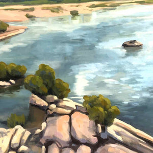 Llano River Framed Print