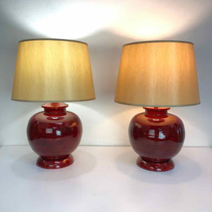 Laquer Bamboo Lamps