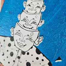 Load image into Gallery viewer, Nesting Doll Heads Print