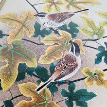 Load image into Gallery viewer, Japanese Bunting Bird Print
