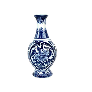 Blue & White Porcelain Vase