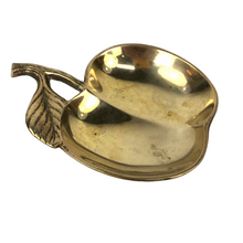 Load image into Gallery viewer, Brass Apple Dish