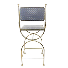 Load image into Gallery viewer, Gold Metal Stool