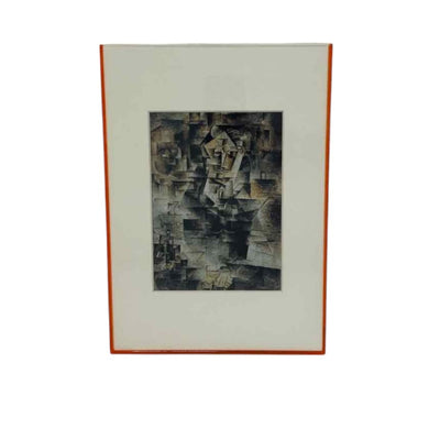 Framed Cubist Picasso Print