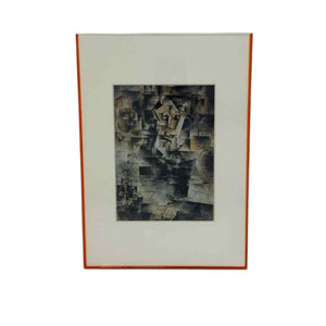 Framed Cubist Picasso Print