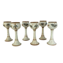 Load image into Gallery viewer, Stoneware Pottery Goblets