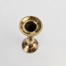 Load image into Gallery viewer, Small Brass Candleholder