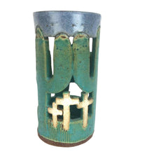 Load image into Gallery viewer, Southwest Pottery Candleholder