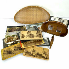 Load image into Gallery viewer, Antique Stereoscope Viewer