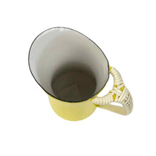 Load image into Gallery viewer, Yellow Enamel Pitcher