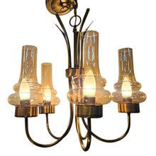Load image into Gallery viewer, Modern Bronze Chandelier