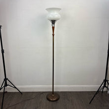 Load image into Gallery viewer, Modern Milk Glass Floor Lamp