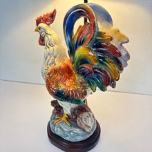 Load image into Gallery viewer, Rooster Pottery Lamp