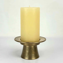 Load image into Gallery viewer, Low Brass Candleholder