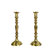 Load image into Gallery viewer, Brass Candleholders