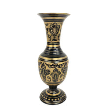 Load image into Gallery viewer, Engraved Brass Vase