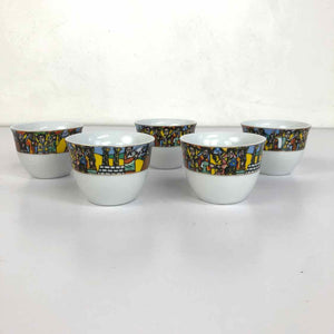 Ethiopian Porcelain Coffee Cups