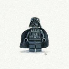 Load image into Gallery viewer, Darth Vader Lego Print