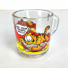 Load image into Gallery viewer, Garfield Glass Coffee Mug