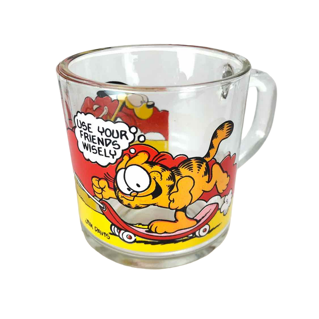 Garfield Glass Coffee Mug